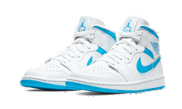 Кецове и обувки Jordan Air Jordan 1 Mid "UNC" Синьо | BQ6472-114, 3