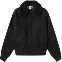 Яке AMI Shearling Collar Wool Jacket Черно | UJK010-WV0020-001, 1