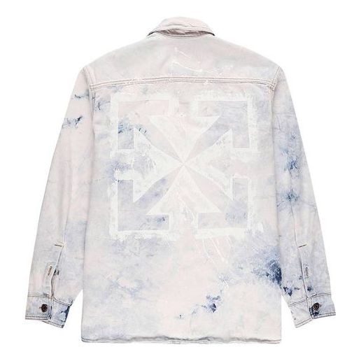 Яке Off-White Ink Lapel Loose Denim Jacket Синьо | OMYD017R203860201414, 0