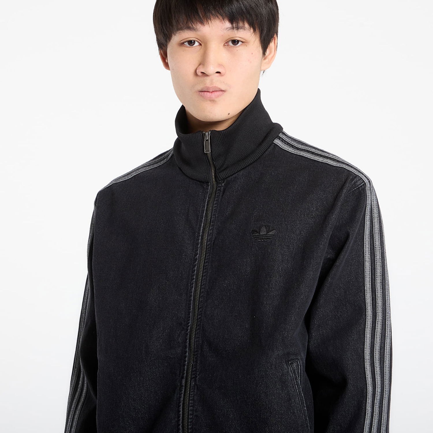 Яке adidas Performance Adicolor Denim Firebird Track Jacket Черно | KD1516, 1