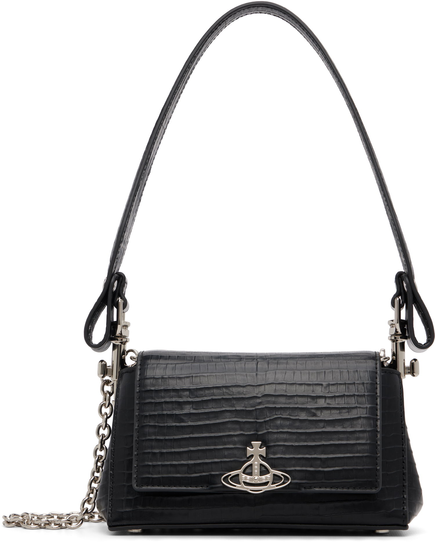 Чанта през рамо Vivienne Westwood Vivienne Westwood Small Hazel Shoulder Bag Черно | 46030001W-L00C0-, 0