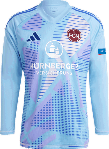 Фланелка adidas Originals 1.FC Nürnberg TW-t Long-sleeve Jersey 2024/2025 Многоцветен | 5fcnin0410, 0
