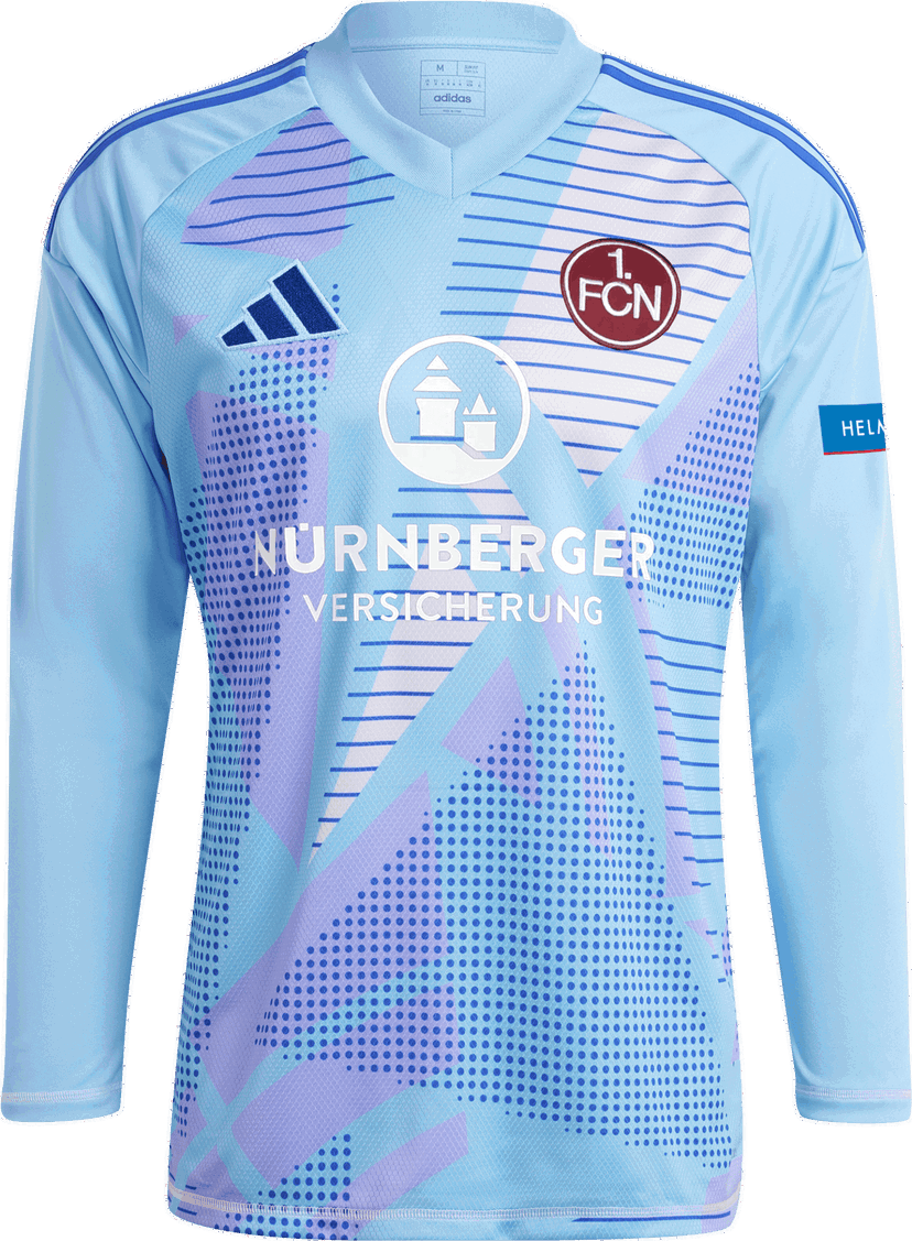 Фланелка adidas Originals 1.FC Nürnberg TW-t Long-sleeve Jersey 2024/2025 Многоцветен | 5fcnin0410