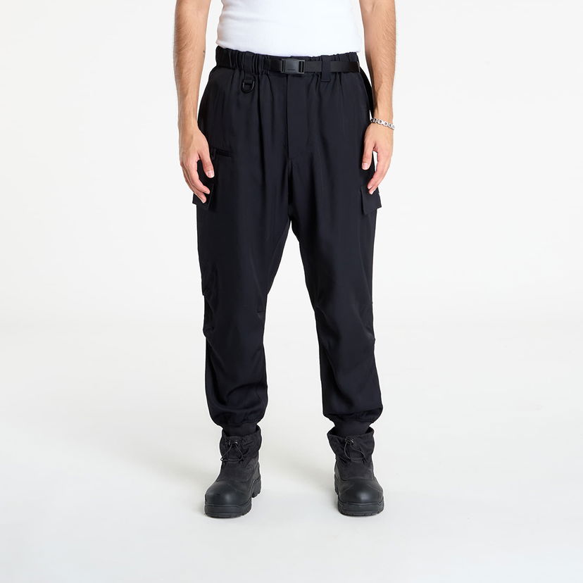 Панталони Y-3 Y-3 Rayon Twill Cuffed Pants Черно | JX7283