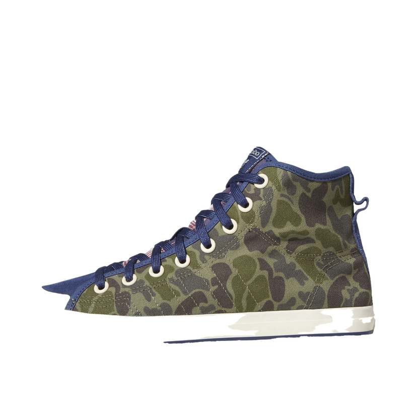 Кецове и обувки adidas Originals Nizza High RF Camo Зелено | FV0682