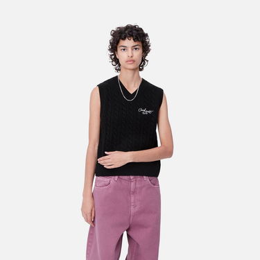 Пуловер Carhartt WIP Signature Vest Sweater Черно | I033882_7, 0