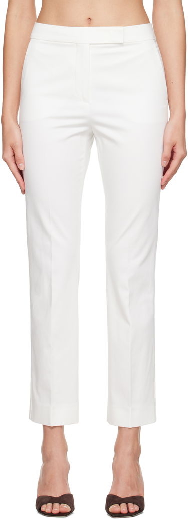 Панталони Max Mara Max Mara Okra Cropped Trousers Бяло | 2511131072600, 0