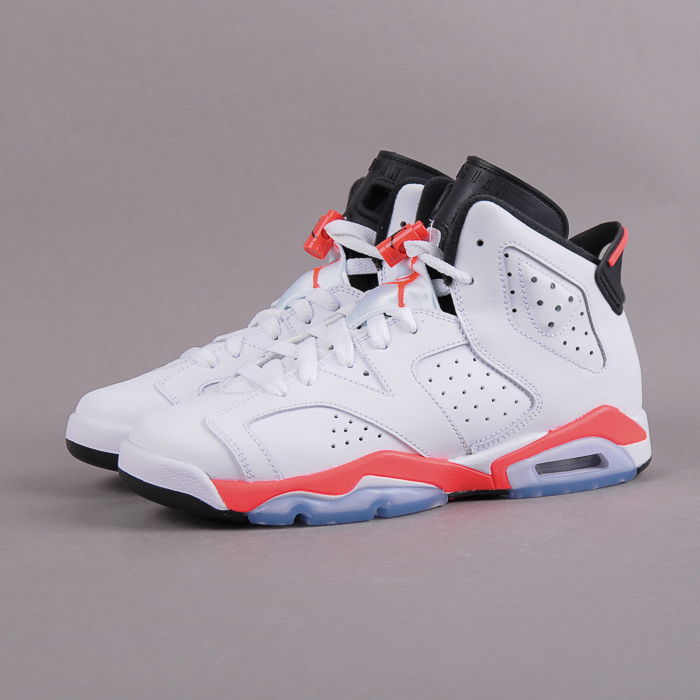 Кецове и обувки Jordan Air Jordan 6 Retro ''White Infrared'' 2014 BG Бяло | 384665 123, 1