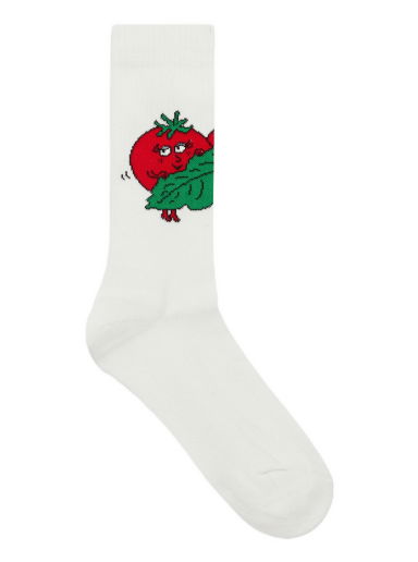 Чорапи Sky High Farm Tomatoes Socks Бяло | SHF03K002 1