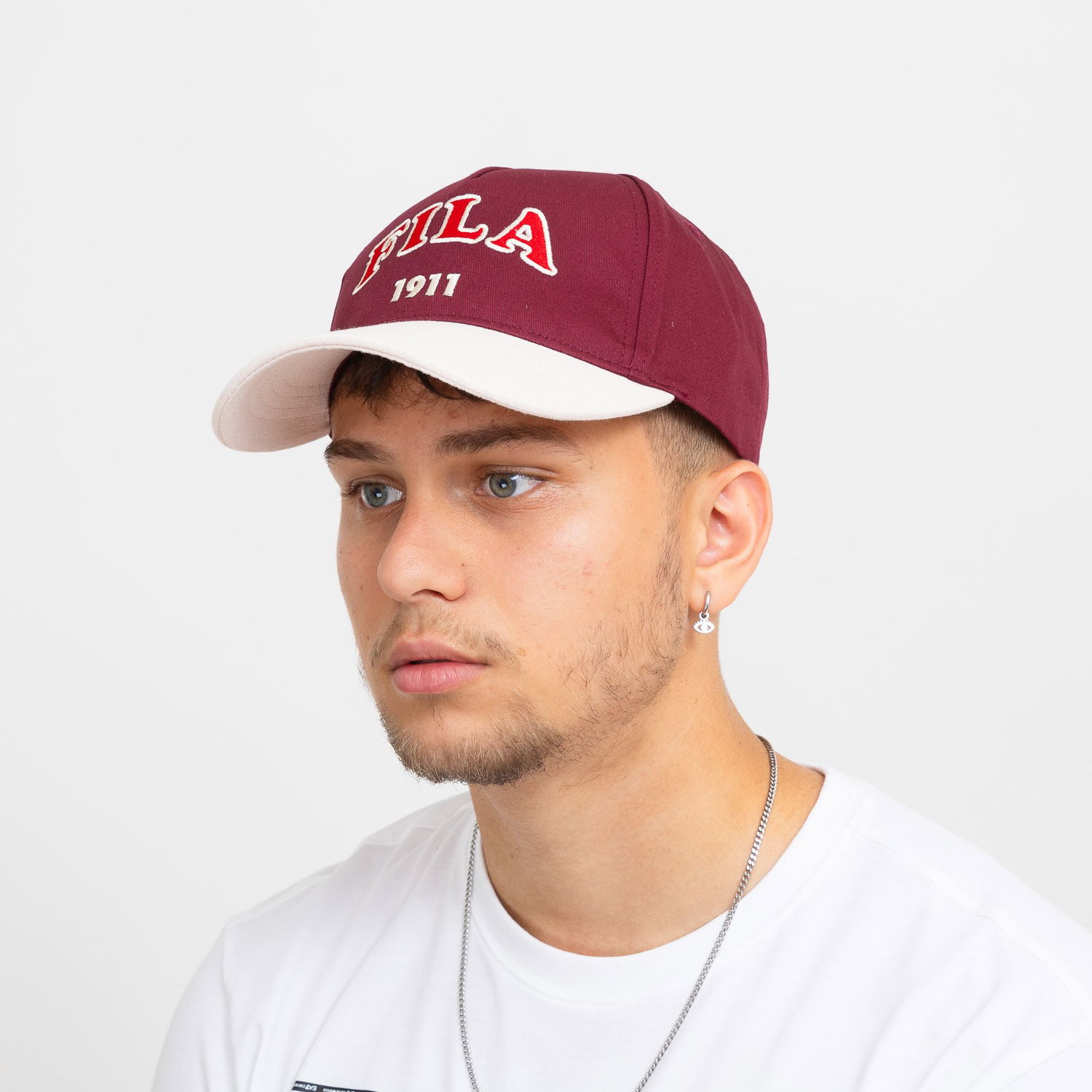 Шапка FILA Fila Tashkent Varsity Trucker Hat Бургунди | FCU0105-33051, 0