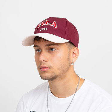 Шапка FILA Fila Tashkent Varsity Trucker Hat Бургунди | FCU0105-33051, 0