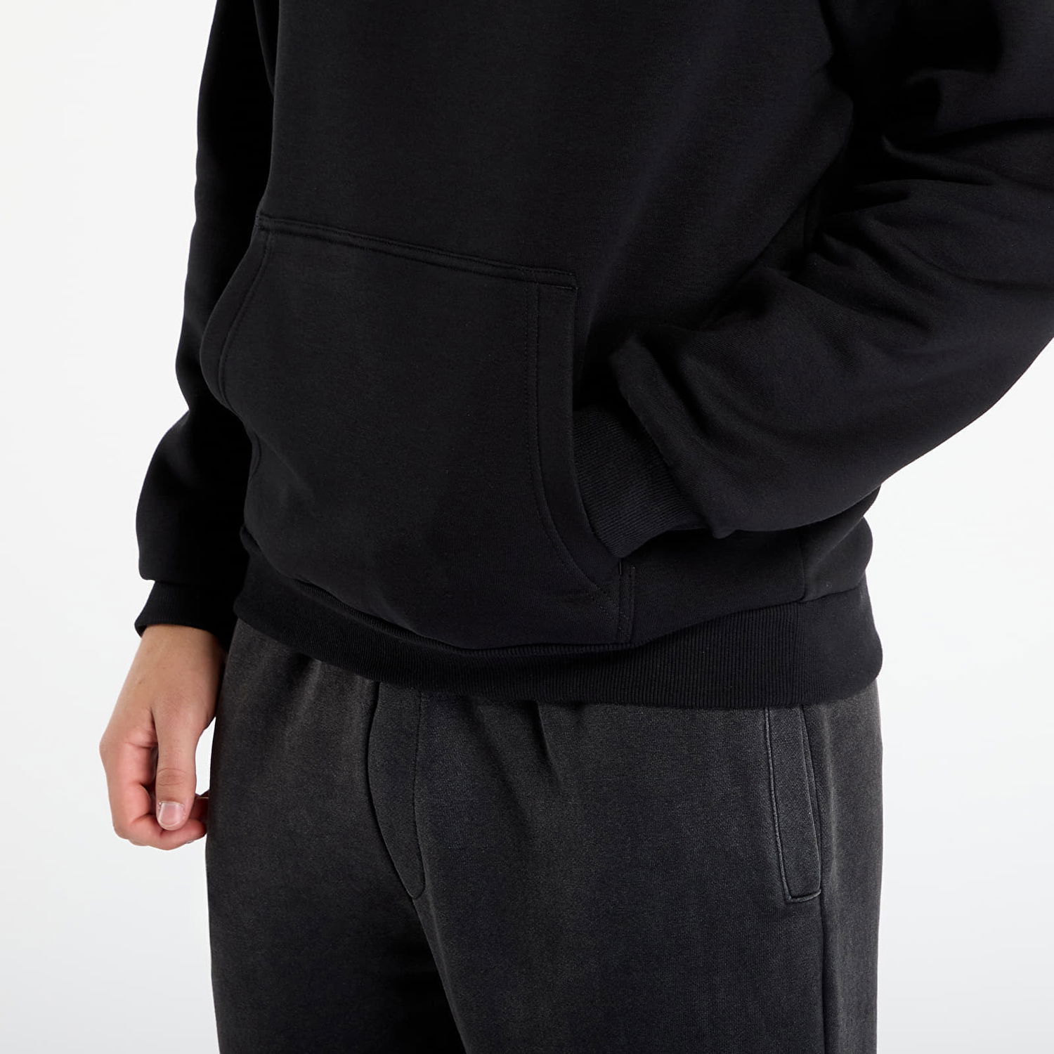 Суитчър Urban Classics Sweatshirt Fluffy Hoody XL Черно | TB6750-00007, 1