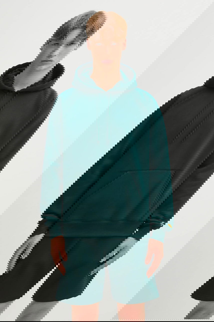 Суитчър Carhartt WIP Hooded Chase Plain Sweatshirt Зелено | I033661.30YXX, 0