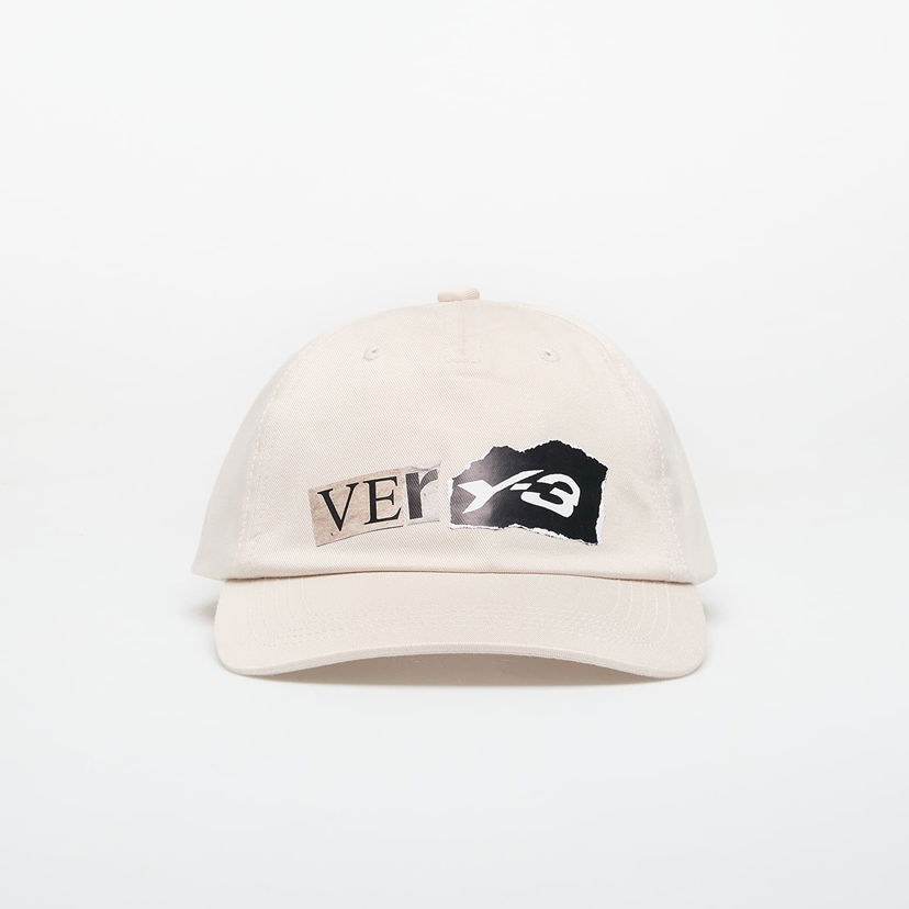 Шапка с козирка Y-3 Y-3 Graphic Dad Cap Бежово | KT3206