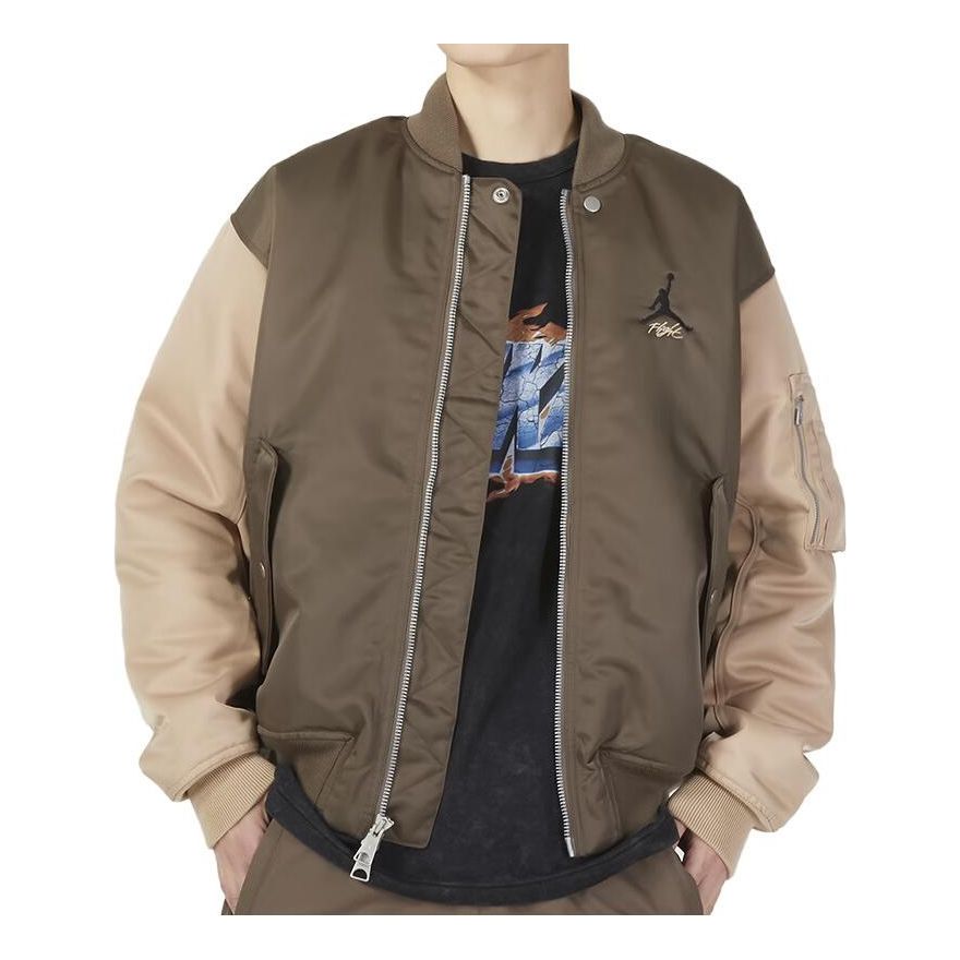 Яке бомбър Jordan Essentials Renegade Bomber Jacket Зелено | DV7613-274, 0