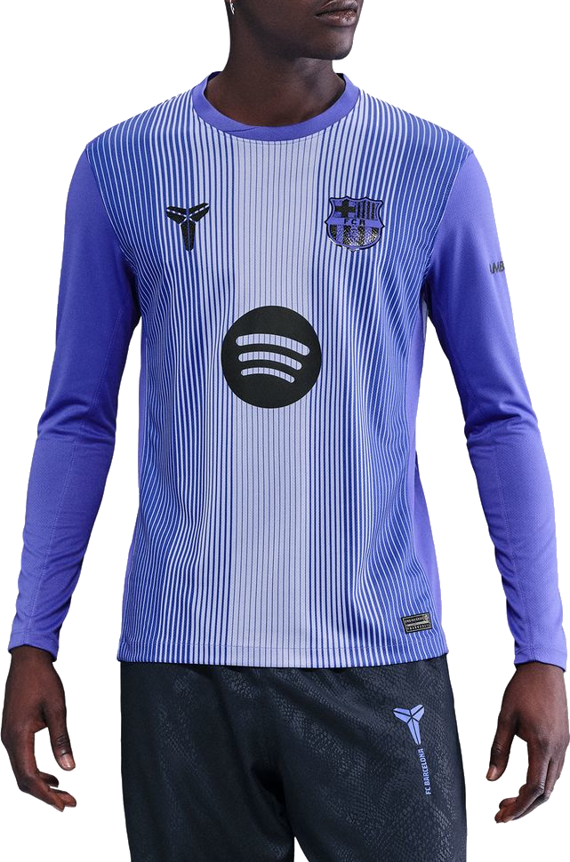 Фланелка Nike Nike x Kobe Dri-FIT FC Barcelona Stadium Away Long Sleeve Goalkeeper Jersey Лилаво | hq9290-511, 0