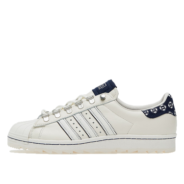 Кецове и обувки adidas Originals Footshop x Superstar "Blueprinting" Бяло | Q46492, 1