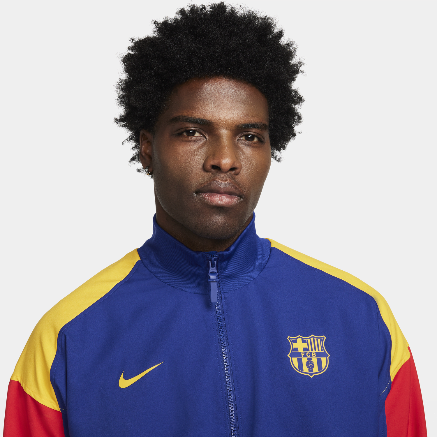 Комплект Nike FC Barcelona Strike Dri-FIT Track Jacket Синьо | FJ5427-455, 1