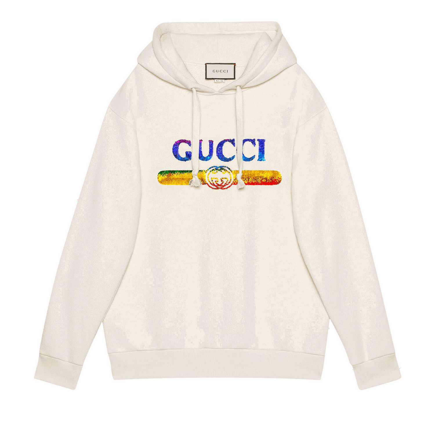 Суитчър Gucci Sweatshirt With Sequin Logo ' Бяло | 469251 XJASC 9480, 0