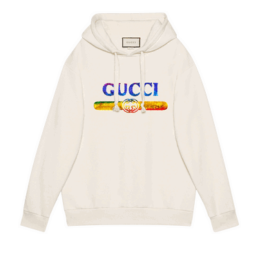 Суитчър Gucci Sweatshirt With Sequin Logo ' Бяло | 469251 XJASC 9480, 0