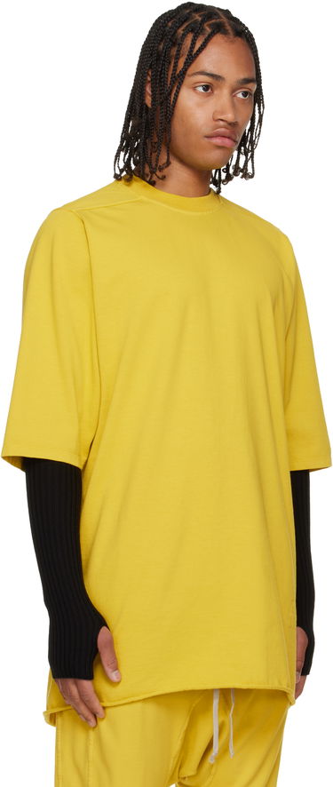Тениска Rick Owens Concordians Jumbo SS T-shirt Жълто | DU02E7274 RIG, 1
