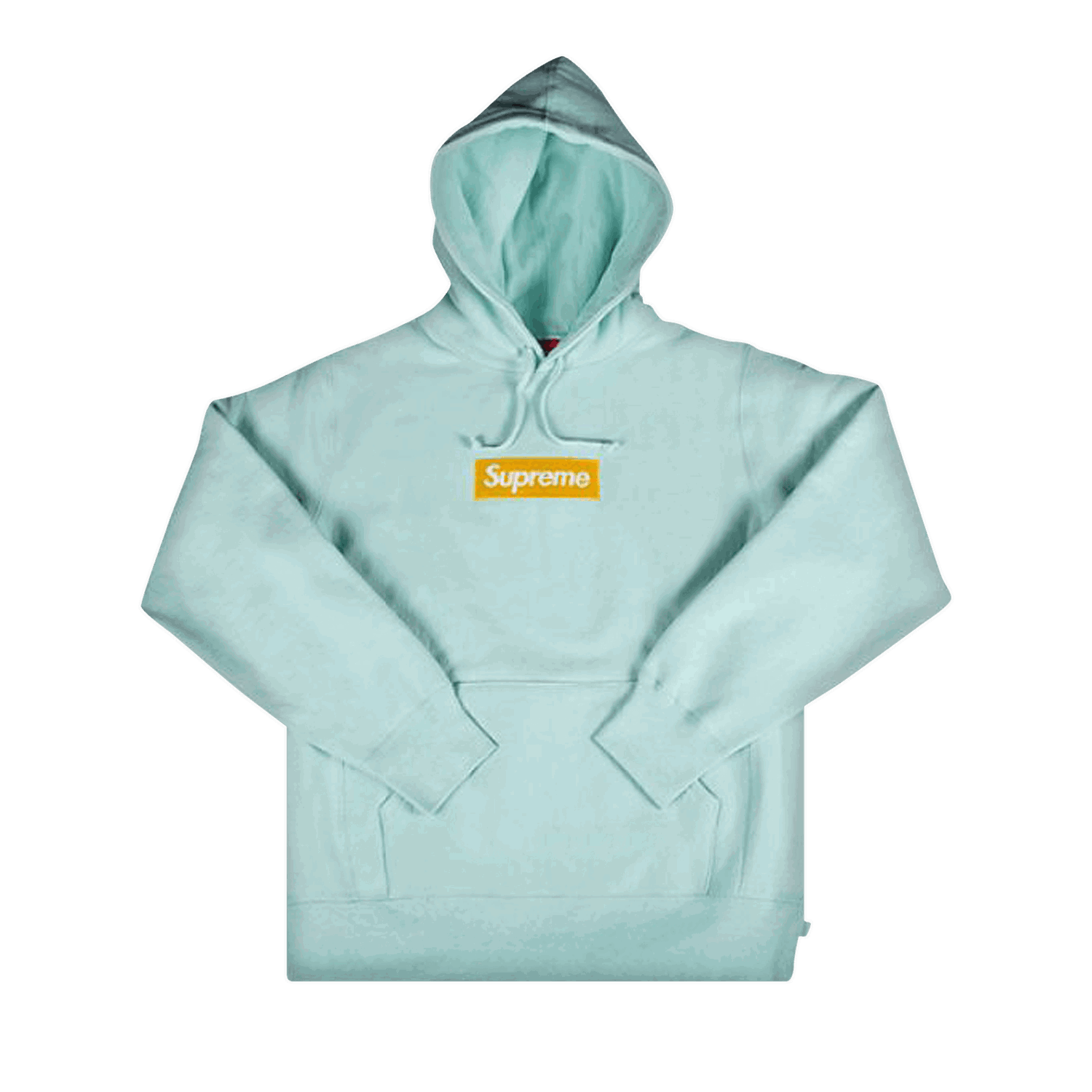 Суитчър Supreme Box Logo Hooded Sweatshirt Тюркоазено | FW17SW10 ICE BLUE, 0