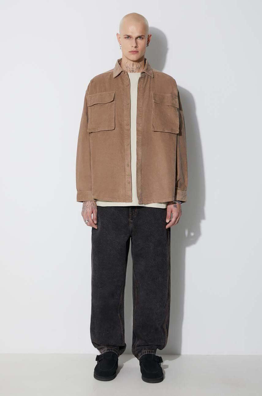 Яке TAIKAN Shirt Jacket Corduroy Regular Кафяво | TK0002.DNECRD, 0
