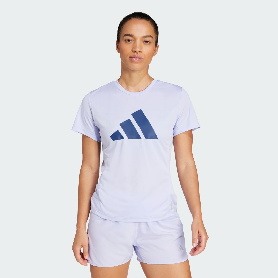 Тениска adidas Performance Performance Logo T-Shirt Лилаво | JD2339, 0