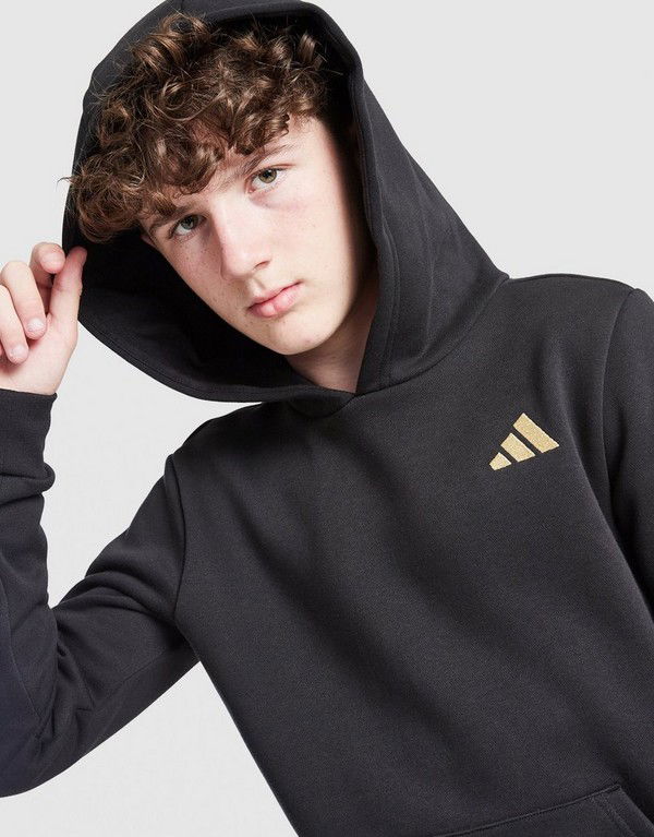 Суитчър adidas Originals Fleece HD Hoodie Черно | KC8853, 0