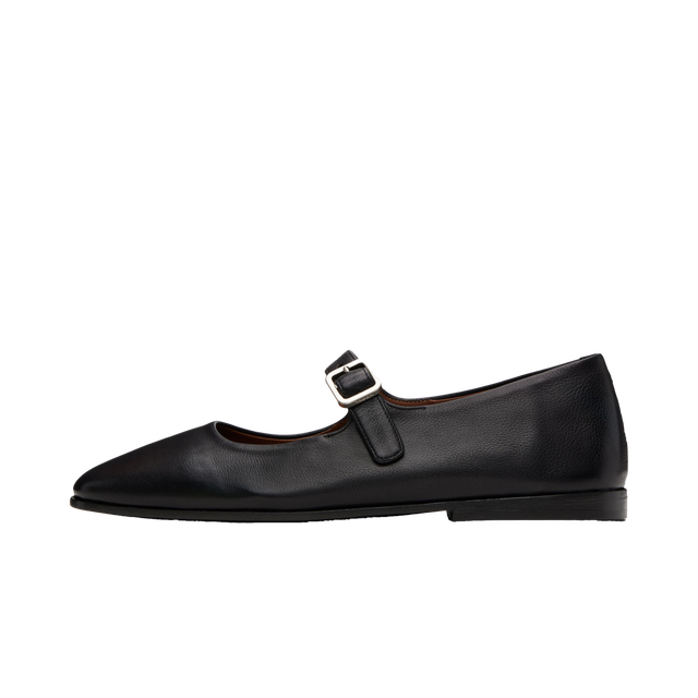 Marsell Scivolo Leather Ballerina Flats