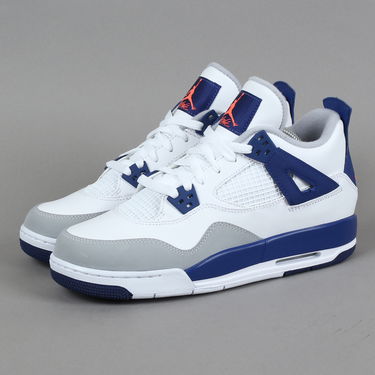 Кецове и обувки Jordan Air Jordan 4 "Deep Royal Blue" GS Бяло | 487724-132, 1