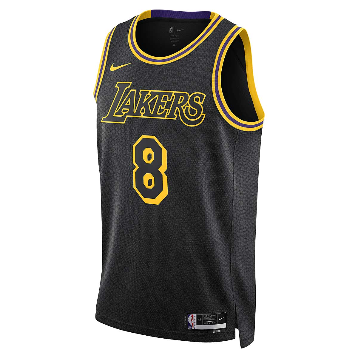 Фланелка Nike NBA LOS ANGELES LAKERS CITY EDITION SWINGMAN JERSEY Черно | FN7297-010, 1