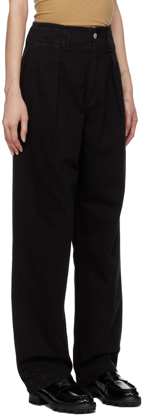 Панталони rag & bone rag & bone Pleated Trousers Черно | WDD22H2933F2BL, 1