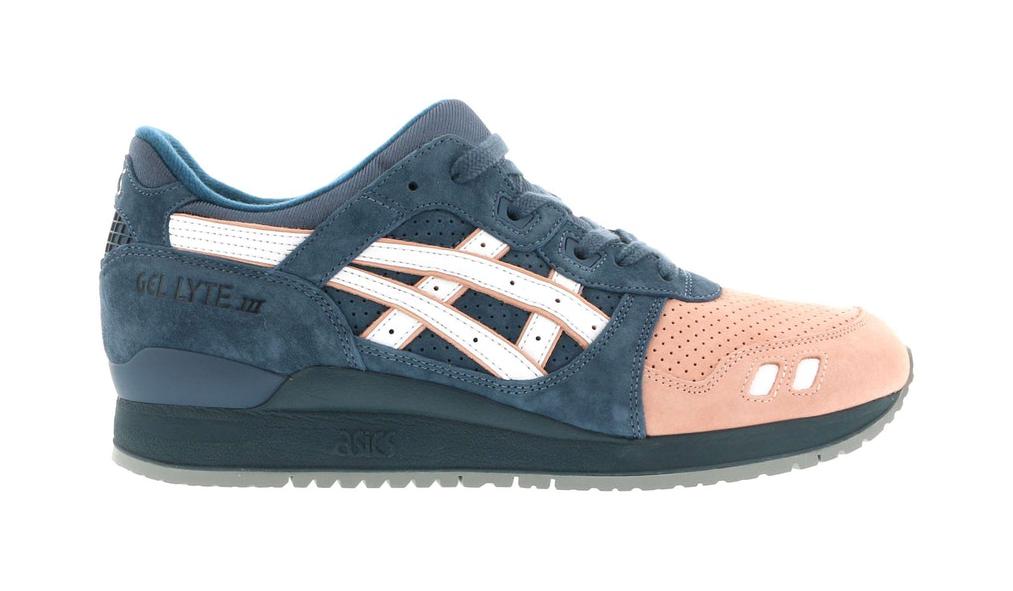 Кецове и обувки Asics Gel-Lyte III Ronnie Fieg Salmon Toe 2.0 (Special Box) Тъмно синьо | H6B4K-5001, 0