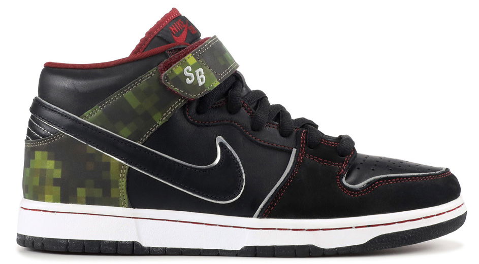 Кецове и обувки Nike SB SB Dunk Mid Nitraid Черно | 350677-002, 0