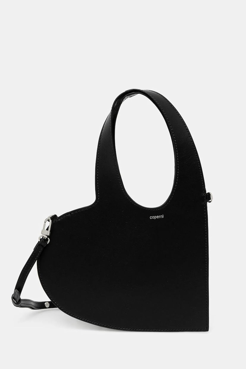 Дамска чанта Coperni Coperni Mini Heart Tote Bag Черно | COPBA93F6062