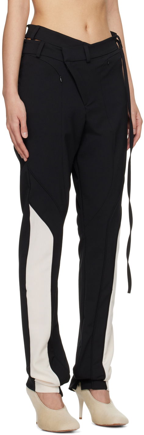 Панталони Ottolinger Ottolinger Asymmetric Trousers Черно | 2303501, 1