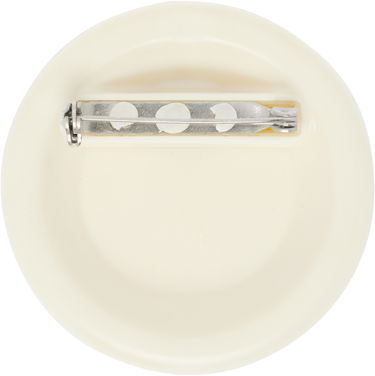 Значка VETEMENTS VETEMENTS Security Tag Brooch Бяло | UH76ST300W, 1