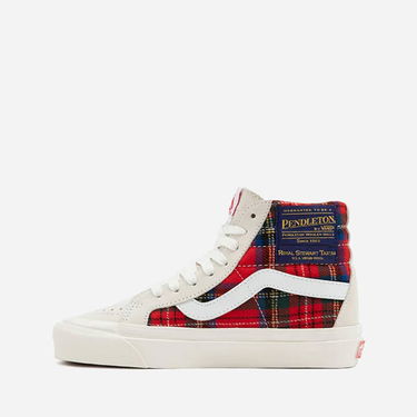 Кецове и обувки Vans Pendleton® UA SK8-Hi 38 DX Бежово | VN0A38GF9GT, 0