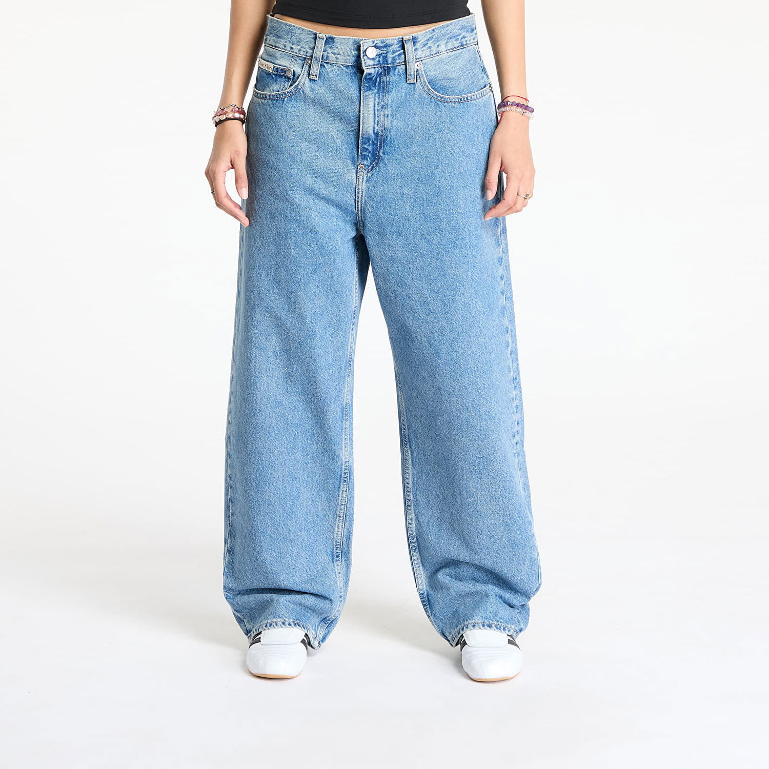 Дънки CALVIN KLEIN Calvin Klein Jeans Barrel Jeans W25/L32 Синьо | J20J225005 1A4, 0