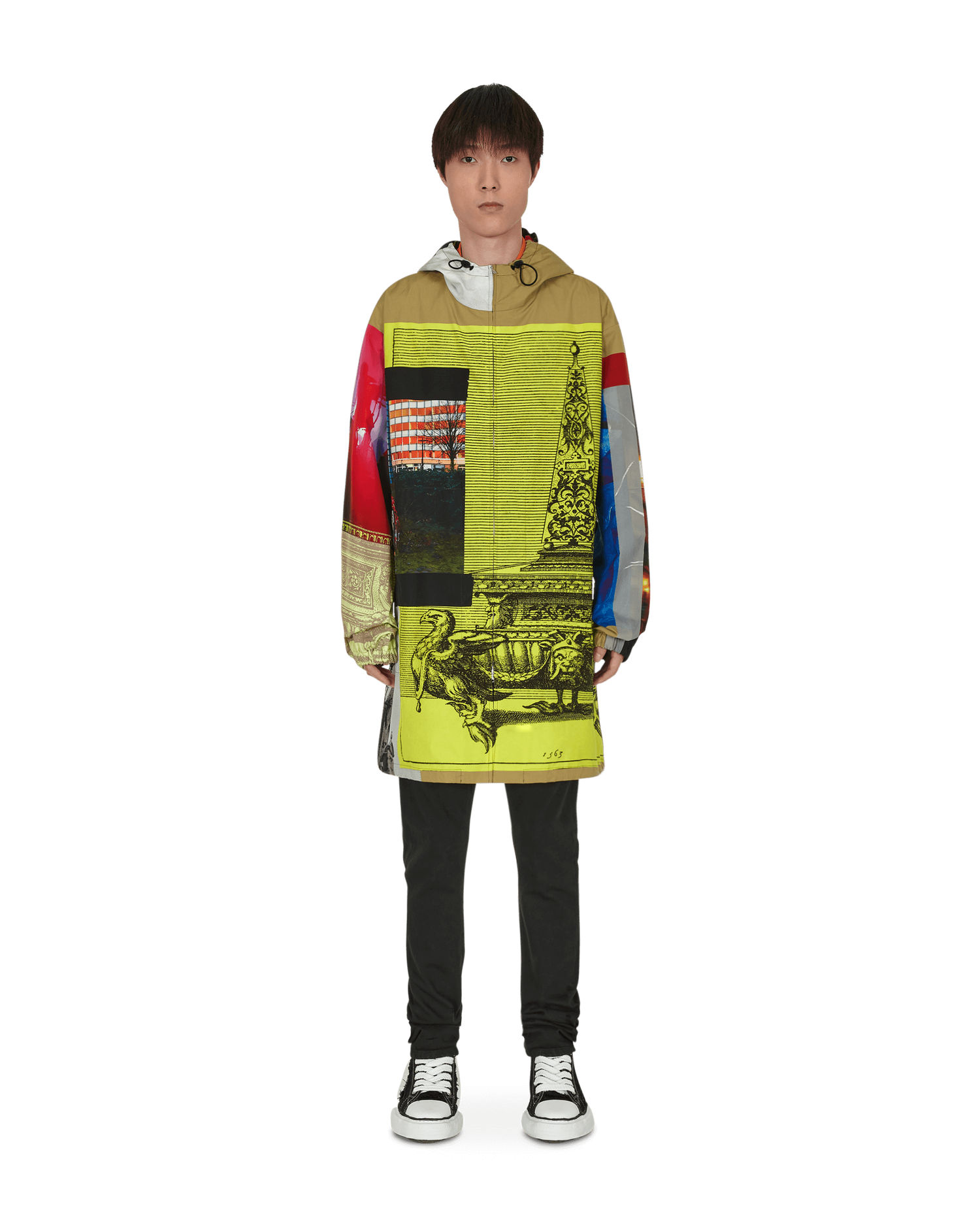 Парка Dries Van Noten Varni Parka Jacket Многоцветен | 020513-4008 980, 0