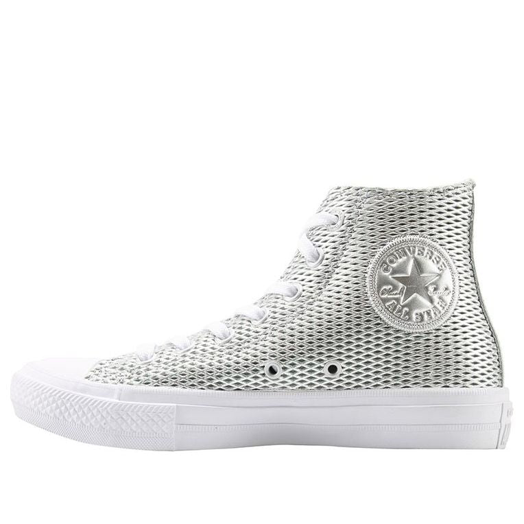 Кецове и обувки Converse Chuck Taylor All Star 2 High 'Perforated' Металик | 555798C