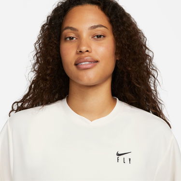 Тениска Nike Dri-FIT Warmup Wmns Top Pale Ivory Бяло | FB7992-110, 3