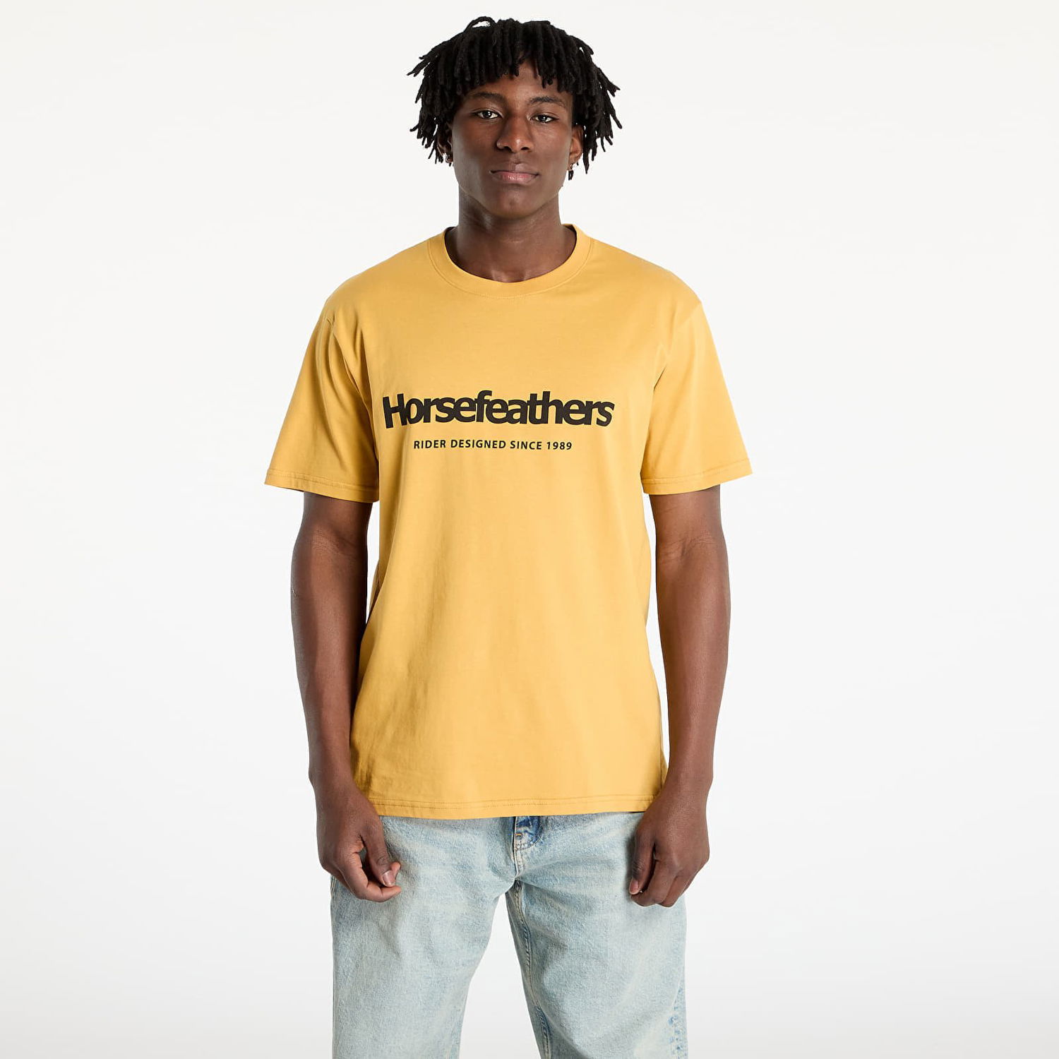 Тениска Horsefeathers Horsefeathers Quarter T-Shirt Жълто | SM1379A, 0