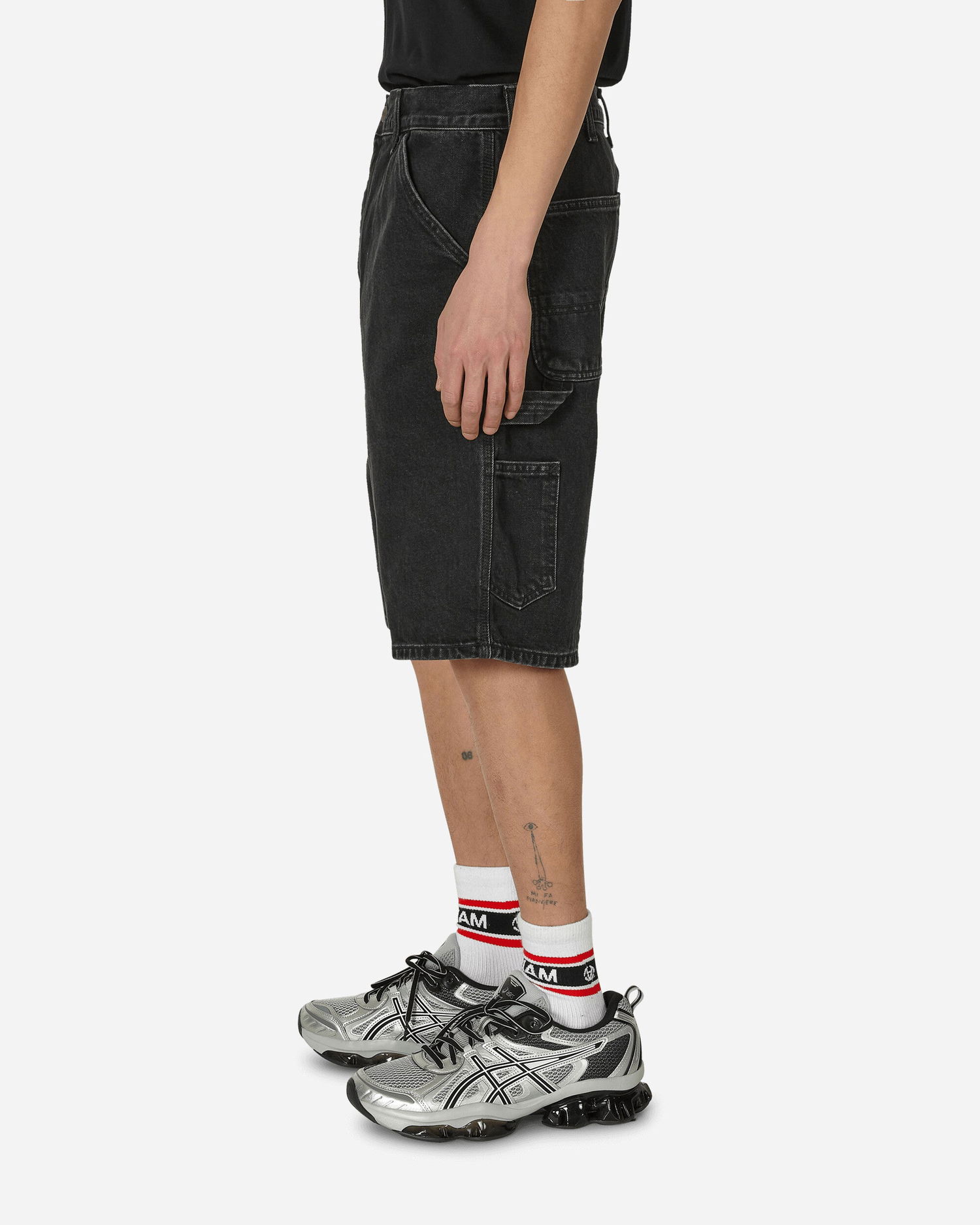 Къси панталони Carhartt WIP Single Knee Shorts Черно | I032026_89_06, 1