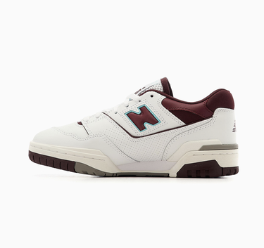Кецове и обувки New Balance 550 "Burgundy" Бяло | BB550WBG, 0