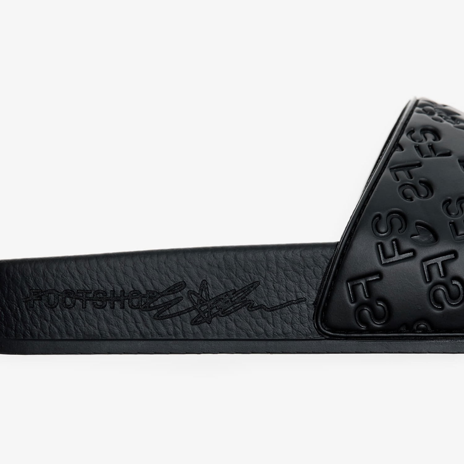 Кецове и обувки Footshop FTSHP Monogram Slides Black Черно | FTSHP_399, 1