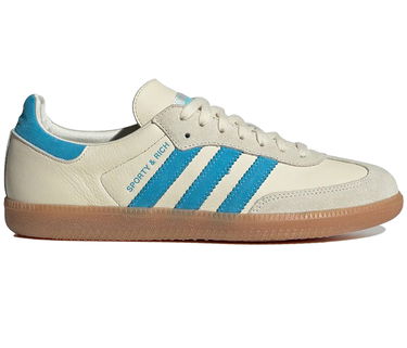 Кецове и обувки adidas Originals Sporty & Rich x Samba OG "Cream Blue" Бежово | IE7096, 0