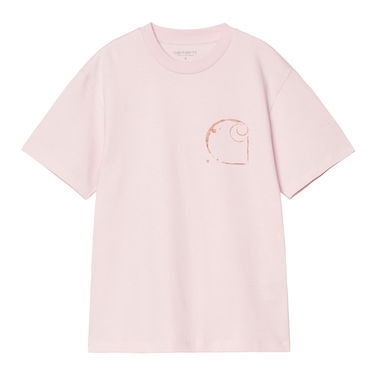 Тениска Carhartt WIP Women's Short Sleeve Java T-Shirt Розово | I034698_9, 0