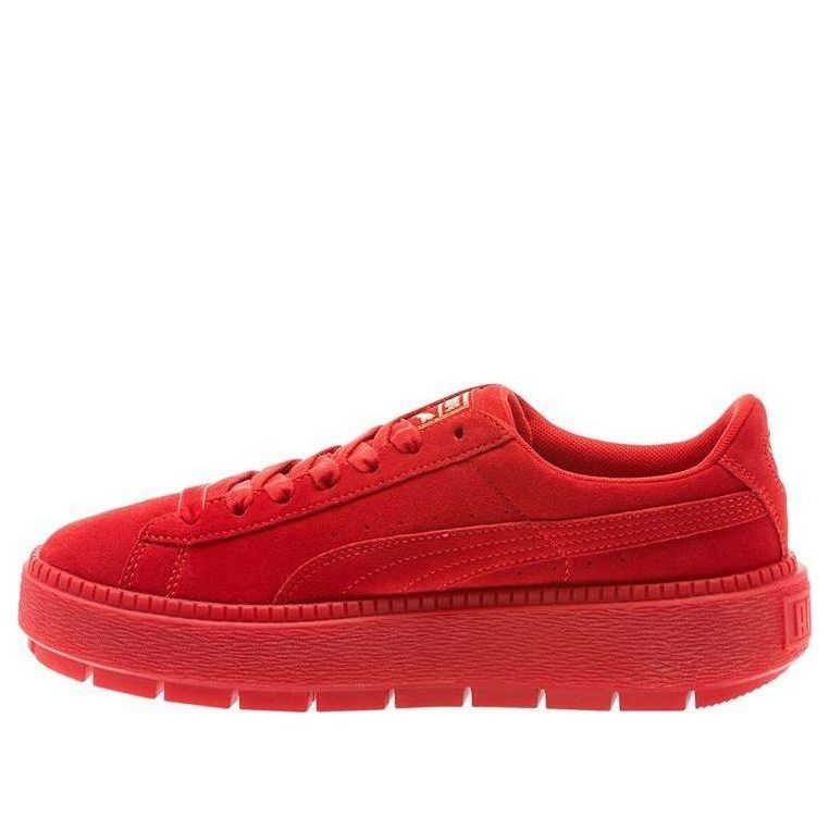 Кецове и обувки Puma Suede Platform Trace Червено | 367045-01, 0